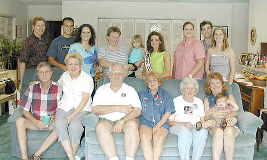 Cammie Sanders - Ms. US Continental - and her Family!