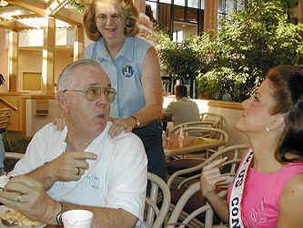Cammie Sanders - Ms. US Continental 2002 - and her supportive family!