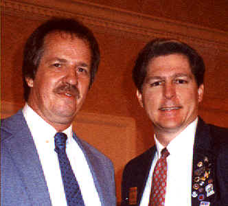 Kevin with Tim Clower running for Congress in the 6th District.