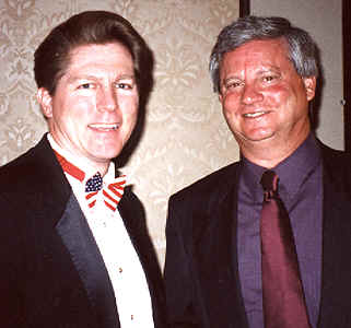 Kevin with Eddie Dedman, Business Manager of the I.B.E.W.