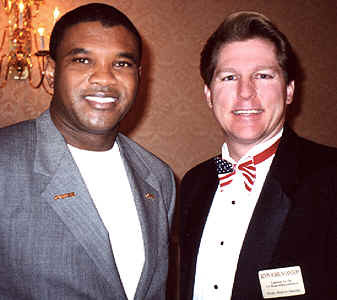Kevin with Anthony C. (Tony) Hill, Florida's AFL-CIO Sec./Treas.