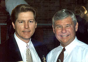 Kevin with U. S. Senator Bob Graham