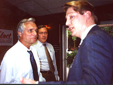 Kevin discusses Florida politics with Attorney General Bob Butterworth