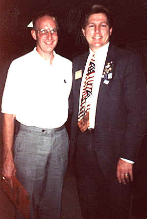 Kevin with Florida's Democratic Chairman Bob Poe