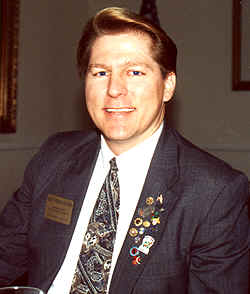 Kevin with a candid shot taken by the Historian for the South Side Businessmen's Association