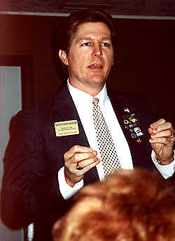 Kevin emphasizes his position on the key issues.