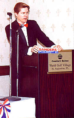 Kevin Speaks to St. Augustine Supporters